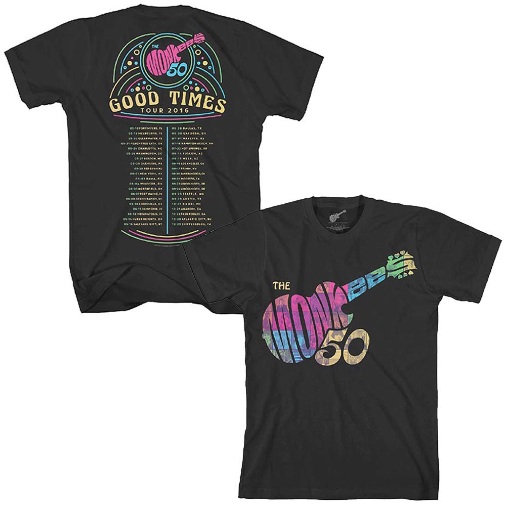 MONKEES モンキーズ - Guitar Discography / バックプリントあり / Tシャツ / メンズ - PGS